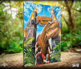 (Pre-order) Jurassic Park WoodArts 3D Wooden Wall Art Rex Attack 30 x 40 cm