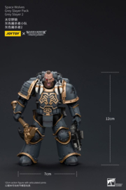 PRE-ORDER Warhammer The Horus Heresy Action Figure 1/18 Space Wolves Grey Slayer Pack Grey Slayer 2 12 cm