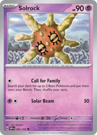 Pokémon TCG - Solrock - Obsidian Flames - 093/197 Reverse Holo