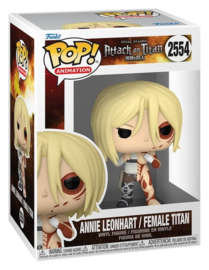 (Pre-order) Attack on Titan POP! Animation Vinyl Figure Split- Female Titan 9 cm
