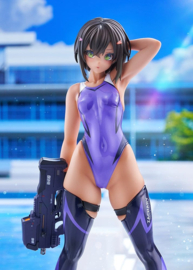(Pre-order) Arms Note PVC Figure 1/7 Buchou-chan of the Swimming Club Purple Swimsuit Ver. 22 cm