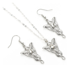 (Pre-order) Lord of the Ring Earrings and Necklace Gift Set Evenstar
