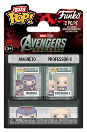 (Pre-order) Marvel Bitty POP! Mini Figures 2-Pack Magneto & Professor X 2 cm