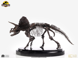 (Pre-order) Jurassic Park Statue 1/24 Triceratops Fossil Skeleton Bronze 35 cm