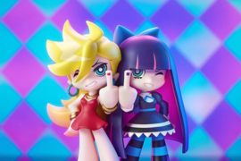 (Pre-order) New Panty & Stocking with Garterbelt Mini Memory Mini Figure Panty & Stocking 10 cm