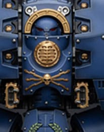 PRE-ORDER Warhammer The Horus Heresy Action Figure 1/18 Ultramarines Leviathan Dreadnought with Cyclonic Melta Lance And Siege Claws 29 cm