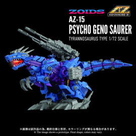 (Pre-order) Zoids Plastic Model Kit 1/72 AZ-15 Psycho Geno Saurer 32 cm