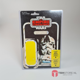 Vintage Star Wars Cardback AT-AT Driver 41 back Clipper yellow wrap