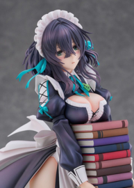 Original Illustration PVC Statue 1/6 Maid Maison Hanikami Kanojo Hikage Chigami Illustration by Piromizu 28 cm    