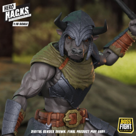 (Pre-order) Hero H.A.C.K.S. Core Action Figure 1/18 Heroes and Villains Wave 1 Minos Auroxos: Labyrinthian Warrior