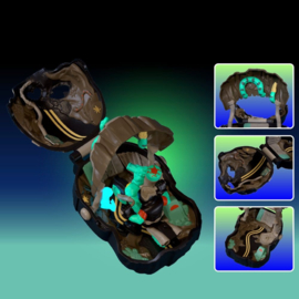 (Pre-order) Rover Robin Plastic Model Kit Overtakes Skull Rider