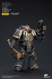 PRE-ORDER Warhammer The Horus Heresy Action Figure 1/18 Space Wolves Grey Slayer Pack Grey Slayer 2 12 cm