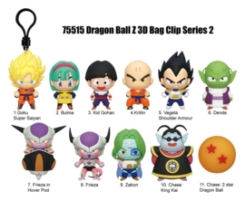 (Pre-order) Dragon Ball 3D PVC Bag Clips Series 2 Blind Bag Display (24)