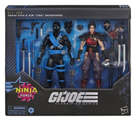 (Pre-order) G.I. Joe Classified Series Action Figure 2-Pack Snake Eyes & Kim "Jinx" Arashikage 15 cm