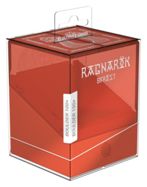 (Pre-order) Ultimate Guard Boulder 100+ "RagnarÃ¶k" -  BifrÃ¶st Red