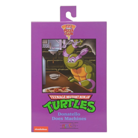 PRE-ORDER Teenage Mutant Ninja Turtles (Cartoon) Action Figure Ultimate Donatello VHS 18 cm