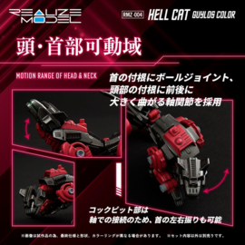 (Pre-order) Zoids Plastic Model Kit 1/100 RMZ-004 Hellcat Guylos Color (Reproduction) 13 cm        