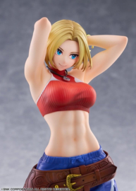 (Pre-order) Fighting Girls Collection The King of Fighters XV PVC Figure 1/7 Blue Mary AmiAmi Limited Edition 26 cm