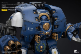 PRE-ORDER Warhammer The Horus Heresy Action Figure 1/18 Ultramarines Leviathan Dreadnought with Cyclonic Melta Lance And Siege Claws 29 cm