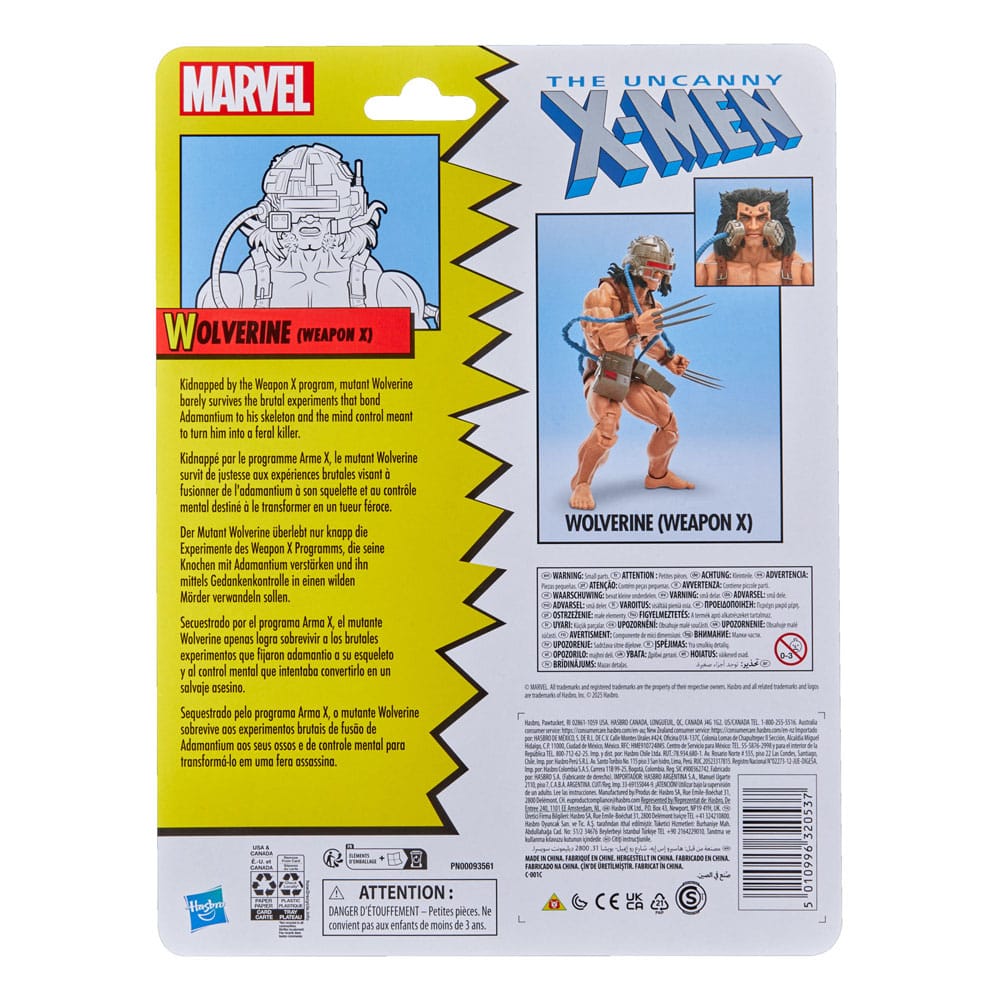 (Pre-order) X-Men Marvel Legends Action Figure Wolverine (Weapon X) 15 cm