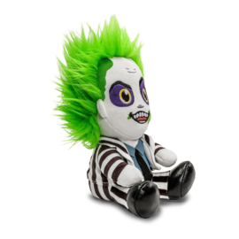 Beetlejuice Phunny Plush Figure Beetlejuice Sitting with Striped Outfit 18 cm