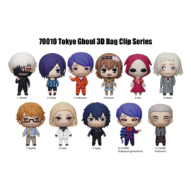 PRE-ORDER Tokyo Ghoul 3D PVC Bag Clips Series 2 Display (24)