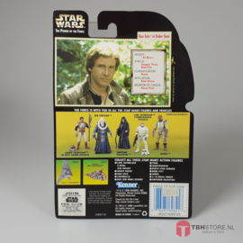 Star Wars POTF2 Green Han Solo in Endor Gear (Hologram)