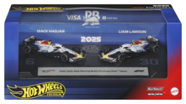(Pre-order) Formula 1 Hot Wheels Premium Die-Cast Vehicle 2-Pack 1:64 Team Visa Cash App Racing Bulls