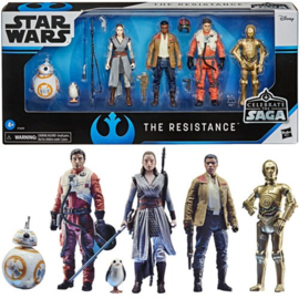 Star Wars Celebrate the SagaThe Resistance 3 3/4-Inch Action Figure Set of 5