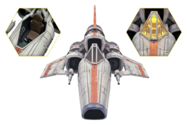 (Pre-order) Battlestar Galactica Action Figure with Vehicle Colonial Viper Mk & Lieutenant Boomer