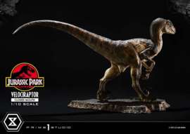 PRE-ORDER Jurassic Park Prime Collectibles Statue 1/10 Velociraptor Closed Mouth 19 cm