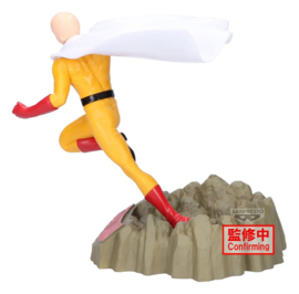 (Pre-order) One Punch Man PVC Figure Saitama Crash Base Ver. 22 cm