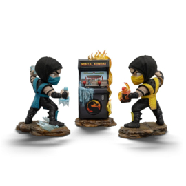 PRE-ORDER Mortal Kombat Mini Co. PVC Figures Scorpion vs. Subzero Arcade Set 15 cm