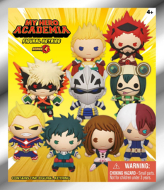 (Pre-order) My Hero Academia 3D PVC Bag Clips Series 4 Display (24)            