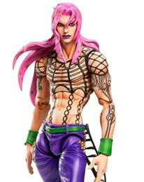 PRE-ORDER JoJo's Bizarre Adventure Part5 Super Action Action Figure Chozokado (Diavolo) (re-run) 15 cm