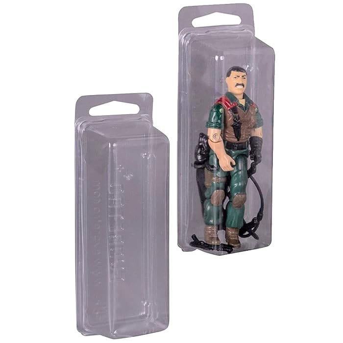 (Pre-order) Clamshell PET Protectors 50-Pack for Action Figures