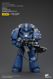 PRE-ORDER Warhammer The Horus Heresy Action Figure 1/18 Ultramarines MK VI Tactical Squad Legionary with Bolter& Chainblade 20 cm