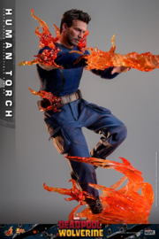 (Pre-order) Deadpool & Wolverine Movie Masterpiece Action Figure 1/6 Human Torch 31 cm