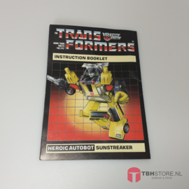 Transformers Instructions Sunstreaker