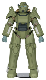 Fallout 76 Gaming Edition Action Figure T-45 Military Armor (Red Platinum Edition) 20 cm