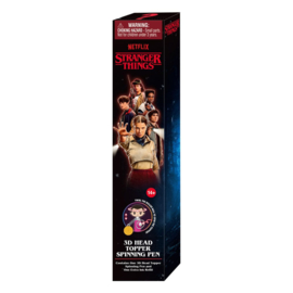 (Pre-order) Stranger Things pen 3D Head Topper Spinning Pen
