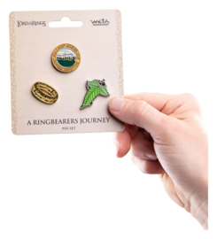 (Pre-order) The Lord of the Rings Trilogy Pin Set A Ringbearer's Journey