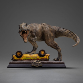 (Pre-order) Jurassic Park Icons Statue T-Rex Attack 15 cm