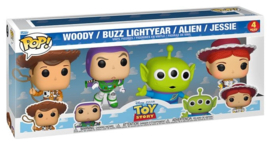 Toy Story POP! Disney Vinyl Figures 4-Pack Black Friday Bundle 9 cm 