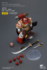(Pre-order) Warhammer The Horus Heresy Action Figure White Scars Hibou Khan, Seeker of Atonement 12 cm