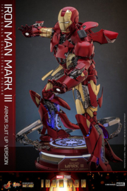 (Pre-order) Iron Man Movie Masterpiece Diecast Action Figure 1/6 Iron Man Mark III (Armor Suit Up Version) 32 cm