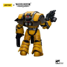 (Pre-order) Warhammer The Horus Heresy Action Figure 1/18 Imperial Fists Legion Cataphractii Terminator Squad Legion Cataphractii with Chainfist 12 cm