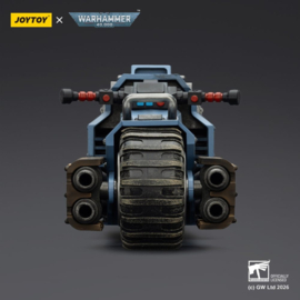 (Pre-order) Warhammer 40,000 Raider-pattern Combat Bike Space Wolves with twin-linked bolt rifles 22 cm
