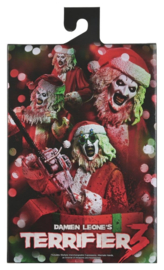 (Pre-order) Terrifier 3 Action Figure Ultimate Santa Suit Art the Clown (Bloody Version) 18 cm