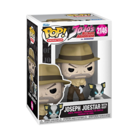 (Pre-order) JoJoÂ´s Bizarre Adventure POP!&Buddy Animation Vinyl Figures Joseph & Iggy 9 cm